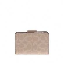 Coach Printed Ladies' Short Purse CW786SVPWH - Sand Yellow CW786SVPWH - View 4