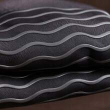 OVEN GLOVE, POT MAT, 2 IN 1 COTTON SILICONE - Black - View 2