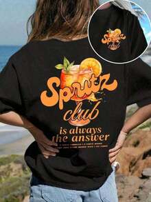 Women T-Shirts - Black - View 1