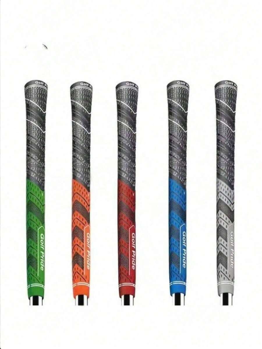 6pcs Durable Golf Club Grips, Featuring Anti-Slip Technology Suitable For All Weather Conditions - Multicolor - View 1