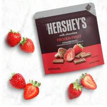 HERSHEY'S Milk Chocolate Covered Strawberry Bites 8oz Pack Of 4 | Creamy Fruity Sweet Treat Snack Multipack - Chocolate - View 2
