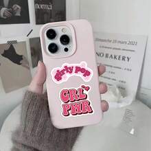 50 miếng nhãn dán màu hồng phong cách thẩm mỹ Y2K Downtown, nhãn dán quà tặng Y2K phong cách Groovy thập niên 90, nhãn dán quà tặng Valentine bằng vinyl chống nước dùng cho phong bì, bình nước, máy tính, laptop, điện thoại, hành lý, sổ tay, tủ lạnh - 2 - Xem 8
