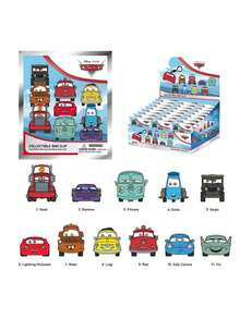 1PC Disney Officially Licensed Cars3 Blind Bag Keychain 3D Collectible Clip For Holiday Decor New Year Present - Multicolor - View 1