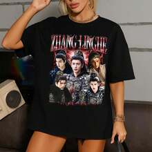 Women T-Shirts - Black - View 1