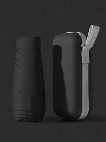 1 Peça Guarda-chuva Compacto 6 Dobras, Uso Duplo à Prova de Chuva & Sol, Guarda-sol de Bolso Ultraleve para Mulheres e Homens, Guarda-chuva Dobrável Mini para Viagem, Praia, Férias e Uso Externo, Escolhas de Primavera e Verão, Presente para Madrinha, Dia das Mães, Formatura, Essenciais de Viagem, Fofo - Multicolorido - Visão 18