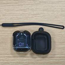 STSEarConect 一对透明真无线立体声耳机，带LED电量显示，Type-C充电盒，兼容所有智能手机，适用于游戏、音乐、户外/商务场合，成人适用，内置电容式麦克风，可充电锂离子电池 - 彩色 - 查看 19