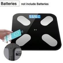 Precision Scale, Smart Bluetooth Connection, Rechargeable Body Fat Scale, Electronic Waist Scale, Home Weight Scale - 粉色 - 查看 6
