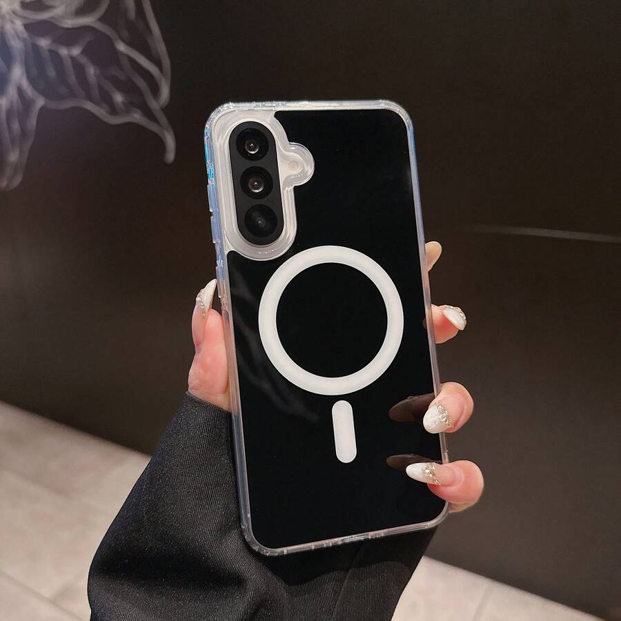 時尚手機殼，適用於 Galaxy A56 A36 A16 A26 A17 A07 A57 A37 A06 A05 A15 A25 A35 A55 A54 A14 A27 S26 Ultra S25 FE S25Ultra S24 S23 S22，亦適用於 S23 / S23 FE / S24 FE / S25 / 機型，璀璨壓克力材質手機保護殼，防摔手機殼，手機配件，夏季