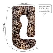 Sleeping Pillow For Pregnant Women,, With Removable And Washable Pillowcase To Support Back, Buttocks, Legs, And Abdomen, Suitable For Pregnant Women - Leopard Print - View 8