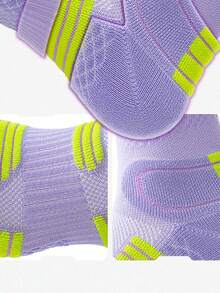 1/2/4 Pairs Women's Mid-Calf Sports Socks, Odor-Resistant Towel Bottom, Non-Slip, Professional Running, Fitness, Badminton, Couple Socks - Multicolor - View 2