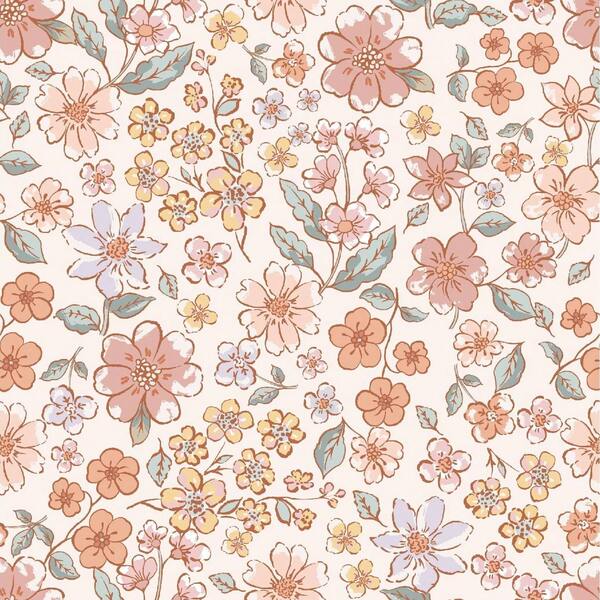 [1pc Giấy dán tường hoa hồng] 1pc Giấy dán tường hoa hồng tự dính có thể tháo rời, nhãn dán trang trí cho phòng khách, phòng ngủ, tường, cải tạo nội thất - Vinyl, khớp thẳng, dễ bóc & dán, trang trí phòng