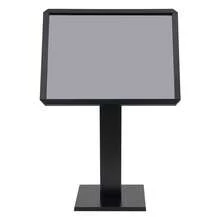 Adjustable Black Sign Holder Stand, Floor Standing Sign Holder, Aluminum Floor Menu Stand For Restaurants, Stores, Offices - A - View 5
