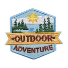 1 pieza Parche de planchar para aventura al aire libre, bordado de montaña y playa de la naturaleza, aplicación para decoración y reparación DIY de mochila, chaqueta, gorra - D - Ver 15