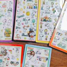 1pc 2026 New Snoopy Stickers, Perfect For Anime Enthusiasts And Sticker Collectors, Suitable For Phone Cases, Decorative Notebooks, Anime Conventions, Birthday Parties, Back-To-School, And Holiday Gift Prizes.(Random Style) - Multicolor - View 1