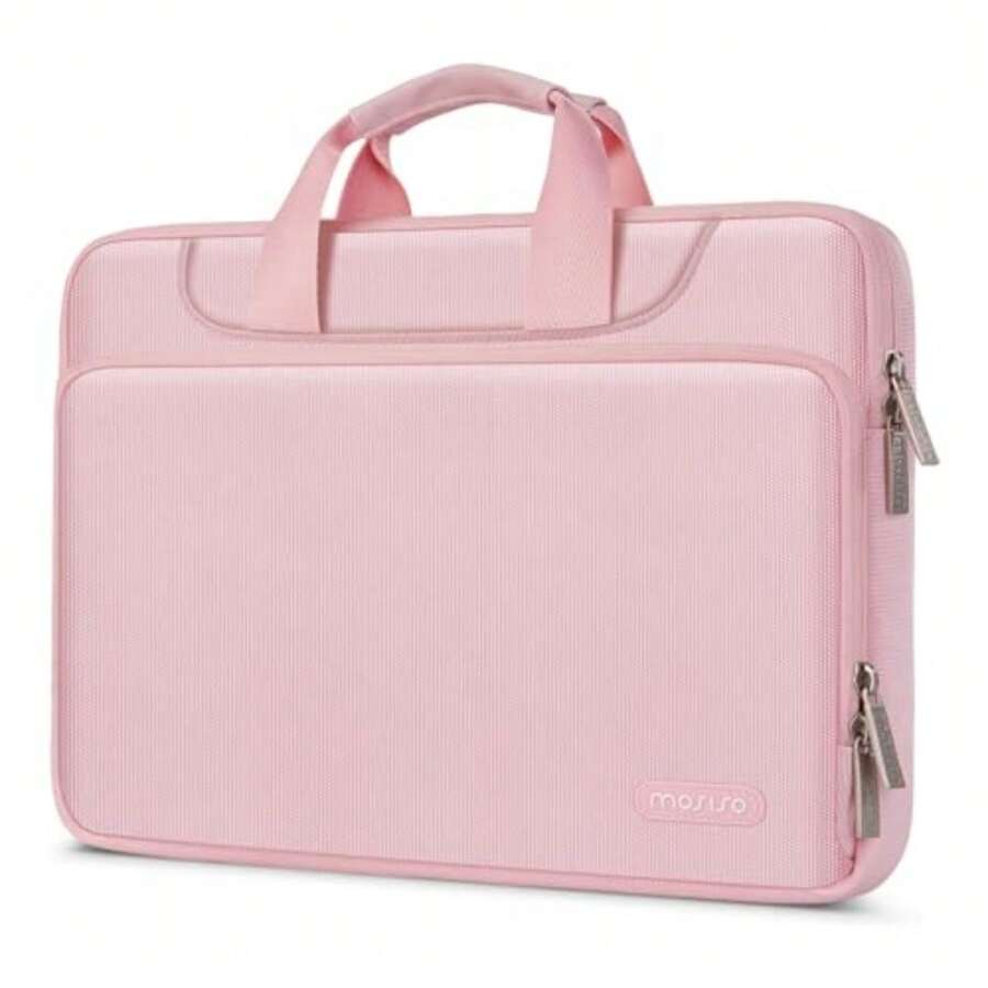 360 Protective Laptop Case, 13- Laptop Sleeve Compatible With MacBook Neo/Air 13.6/Pro 13/Pro 14, HP , Computer Bag With Front Raised Pocket And Belt - 查看 1
