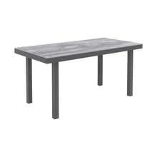 Garden Dining Set, Patio Furniture, 8 People, Corner Configuration, Galvanized Iron, Glass Tabletop, Hand-Braided PE Rope, Including Table, Benches And Sofas, Grey - Grey - View 9