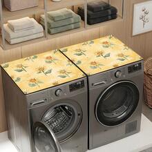1 pieza Estera absorbente para secar platos con patrón de girasol vintage, decoración del hogar, apta para máquina de espresso, fregadero, grifo, baño, accesorios de cocina - Multicolor - Ver 3