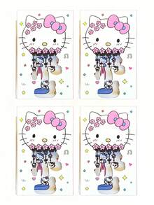 SANRIO Hello Kitty A5螺旋笔记本，可爱卡通内页，多种风格可选，学生文具办公用品，美观文具礼品 - KT款 - 查看 8