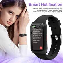 Popular 1.45-Inch HD Touchscreen Smartwatch - Wireless Calling, Music Control | Android/IOS Compatible, Unisex, Alarm & Call/SMS Notifications - Multicolor - View 2