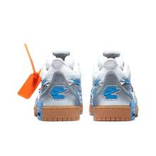 OFF-WHITE X Nike Rubber Dunk Air University Blue Collaboration:  Low-Top Sneakers, Unisex, Liquid Silver - CU6015-100 - View 4