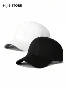 1/3 set di classici cappellini da baseball in colore unito, morbidi e assorbenti, regolabili in taglia, leggeri e protettivi dal sole, versatili e adatti per sport all'aperto, uso quotidiano, feste in spiaggia, vacanze, unisex, stile Y2K, regalo perfetto per gli amici, estivo - Multicolore - Visualizzare 10