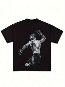 Men T-Shirts - Black - View 1
