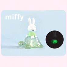 Miffy 烏龜盲盒神秘公仔，可愛 PVC 動漫迷你娃娃，驚喜娃娃，隱藏版，禮物吊飾，居家裝飾 - 彩色 - 查看 6