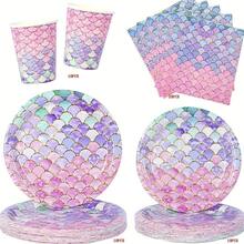 Set Party Tableware, Party Decorations, Party Gifts, Fine Tableware For Gatherings, Birthday Presents, Outdoor Camping Tableware,Paper Tableware Set, Not Disposable Plastic Tableware! - Multicolor - View 10