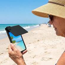 Phone Sun Shade Is A Practical Accessory Designed To Enhance Screen Visibility Under Strong Light. It Effectively Reduces Sunlight Glare, Allowing Users To Clearly View The Screen Even In Direct Sunlight. - Multicolor - View 4