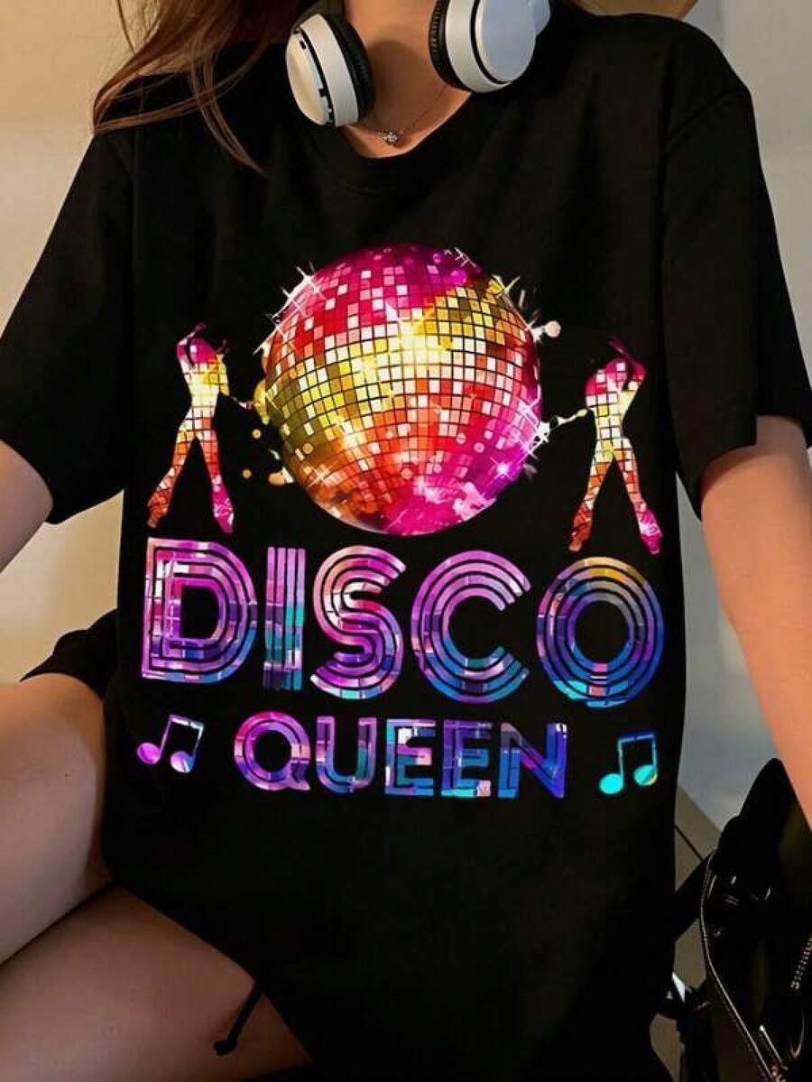 Women T-Shirts - Black - View 1