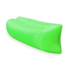 1 pieza Sofá cama inflable rápido y portátil, sillón inflable ligero y resistente al agua para uso en tierra y agua, fácil de almacenar, sofá inflable para playa, camping, piscina, picnic y viajes - Multicolor - Ver 14