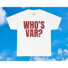 Camiseta para bebé Who's Var England |     La Camiseta "Está Volviendo a Casa" |     Camiseta divertida de Inglaterra |     Uniforme de Fútbol Femenino |     Camiseta Oversized de la Copa del Mundo - Negro - Ver 1