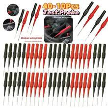 Kit de herramientas de diagnóstico con multímetro, de extensión de sonda automotriz de 0.7MM, sonda de punta de lápiz, juego de 10 piezas - 10 Piezas - Ver 2