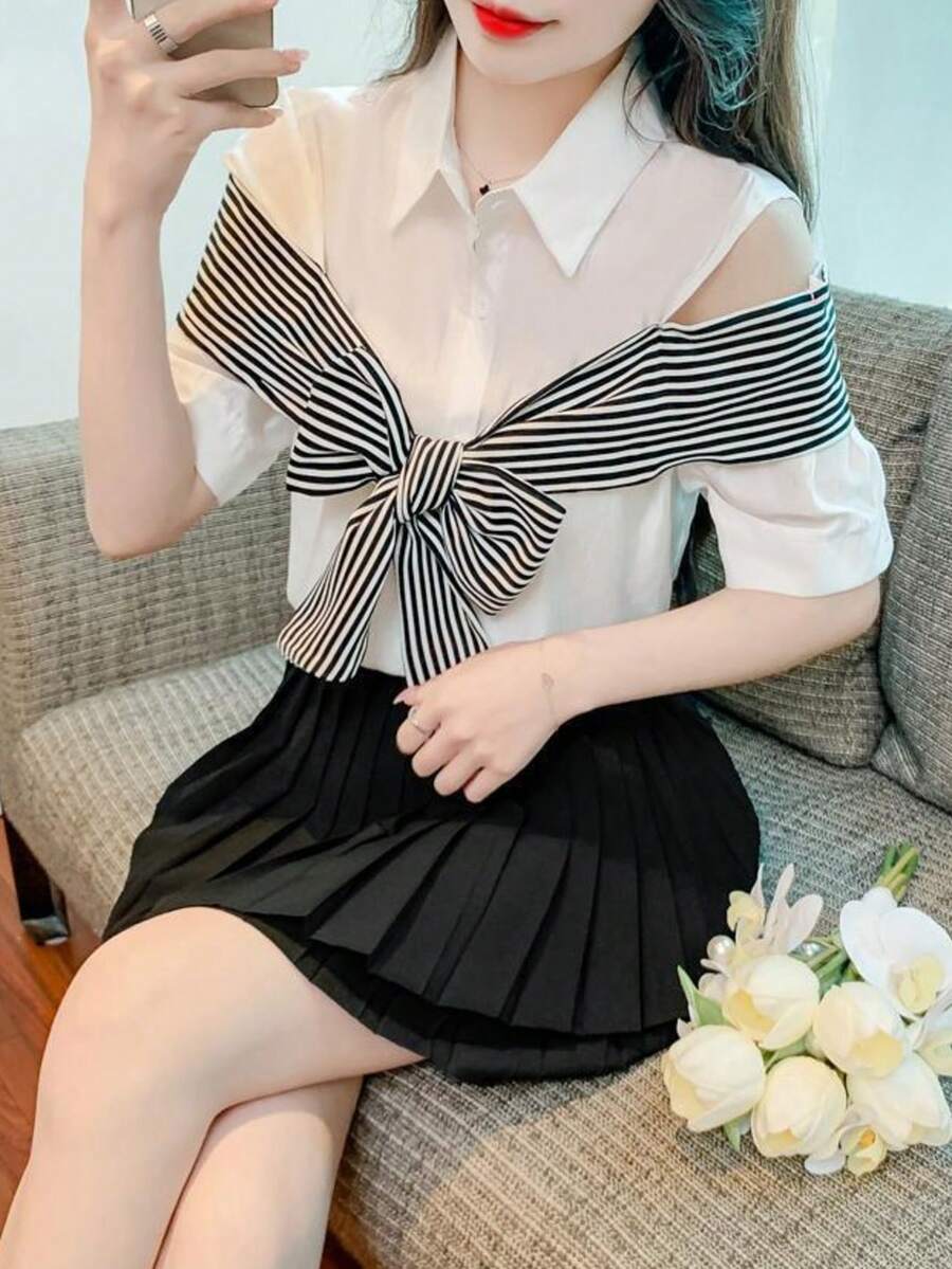Women Tops - White - View 1