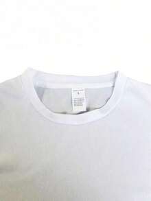 Men's Casual Black T-Shirt With Spanish Print "The Best Dad In The World", Ideal As A Father's Day Gift - 白色 - 查看 8