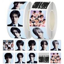 500張 EN/HYPEN K-Pop Eun-Jung 粉絲支持貼紙，裝飾性手帳剪貼簿素材，適用於行李箱、筆記本、手機殼，粉絲收藏，送給同好粉絲與好朋友的禮物 - 彩色 - 查看 3