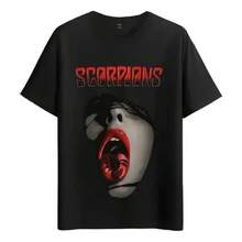 Tshirt Muscle Freaks Scorpions Rock Estilo Suelto Y Cómodo Men Clothes  Shirt 2026 Fashion Arrival Unisex Long Sleeve Pullover Sweatshirt Warm Cozy Loose Fit Vintage Streetwear Daily Outdoor Autumn Winter All Match Tops - 黑 - 查看 1