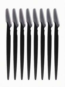 10PCS Pcs Multi-Color Eyebrow Razor, Women Eyebrow Trimmer, Eyebrow Shaver With Protective Cover, Women Self-Care Eyebrow Razors, Multi-Functional Skin Scraping Tool, Precise Eyebrow Shaping Tool, Eyebrow Trimmer, Body Hair Trimmer, Depilation Set - Upgraded Version - View 2