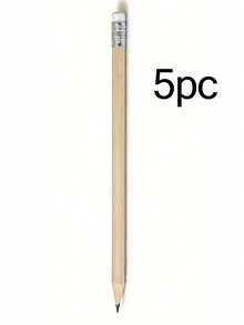 1/5/10/20/50/100pcs Customized Engraved Pencils With Eraser, Personalized Text Wood Pencils For Wedding Favors, Bulk Wedding Guest Gifts, Sketch Pencils, White Wood Color, Back To School, Teacher Appreciation Gift - Multicolor - View 10