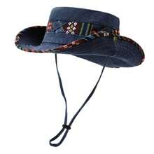 European And American Style New Washed Distressed Bucket Hat Summer Outdoor Travel Hiking Boonie Hat For Men - A - View 14