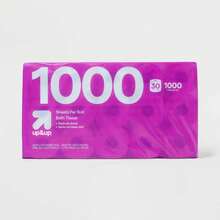1000ct Septic  1-Ply Toilet Paper - Up&Up ™ - 18 - View 5