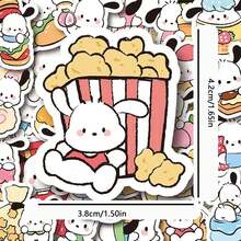 100入 MINISO 三麗鷗 Pochacco 卡通貼紙組 可愛角色黏貼貼紙 鮮豔印刷 平滑表面 強黏性 適用於剪貼簿 日誌 DIY 手作 規劃本 文具裝飾 教師鼓勵獎勵標籤 包裝卡與創意裝飾 - 樣式 1 - 查看 6