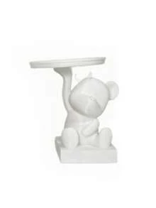 Bear Tray Jewelry Storage Decor, Living Room Desktop Organizer And Home Decor, Multi-Functional Desktop Decor, Suitable For Storing Jewelry, Keys, Wireless Earphones And Other Small Items, Home Decor, Souvenir, Birthday Gift - A - View 16
