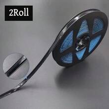 2 捲 6m 自黏式縫隙密封條，防水防污防霉水槽邊緣密封條，3D 防水防油防霉水晶閃亮金/銀高品質填縫膠帶，浴缸縫隙填補材料，客廳地磚裝飾線 - 易於使用，撕開即貼美觀縫隙條 (8mm 寬) - 多色 - 查看 14