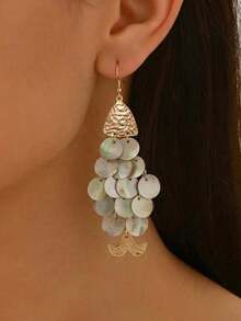 1 Cặp dây chuyền mặt hình cá năng động cá tính, thích hợp cho mùa xuân/hè, phong cách thường ngày đi biển, phù hợp cho nữ. - Nhiều màu - Xem 3