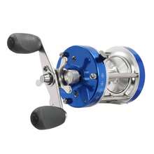 SENDERPICK 1PCS Conventional Reel For Catfish Baitcasting Fishing Reel Round Baitcasting Reel - Blue - View 8