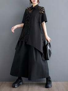 Women Tops - Black - View 5