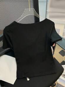 Women Tops - Black - View 7