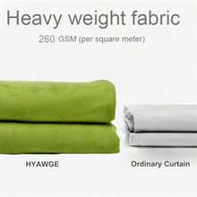 Olive Sage Green Velvet Shower Curtain 260 GSM Heavyweight No-Cling Drape Water Repellent Luxury Hotel Style Moody Boho And Vintage Farmhouse Decor 72x72 Inch 12 Gold Hooks Included - Light Green - View 7