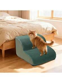 Haustiertreppe, Hundekletterstufen, rutschfeste Kletterstufen, geeignet für kleine, mittlere und große Hunde zur Verwendung auf dem Bett, Katzen-Nachtschrank-Kletterleiter - Verschiedenfarbig - Übersicht 3